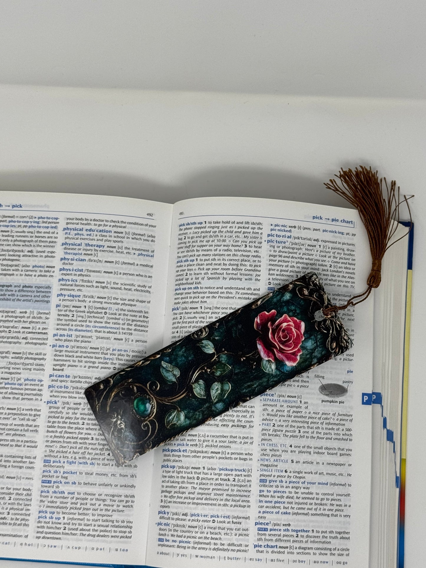 Rose Bookmark