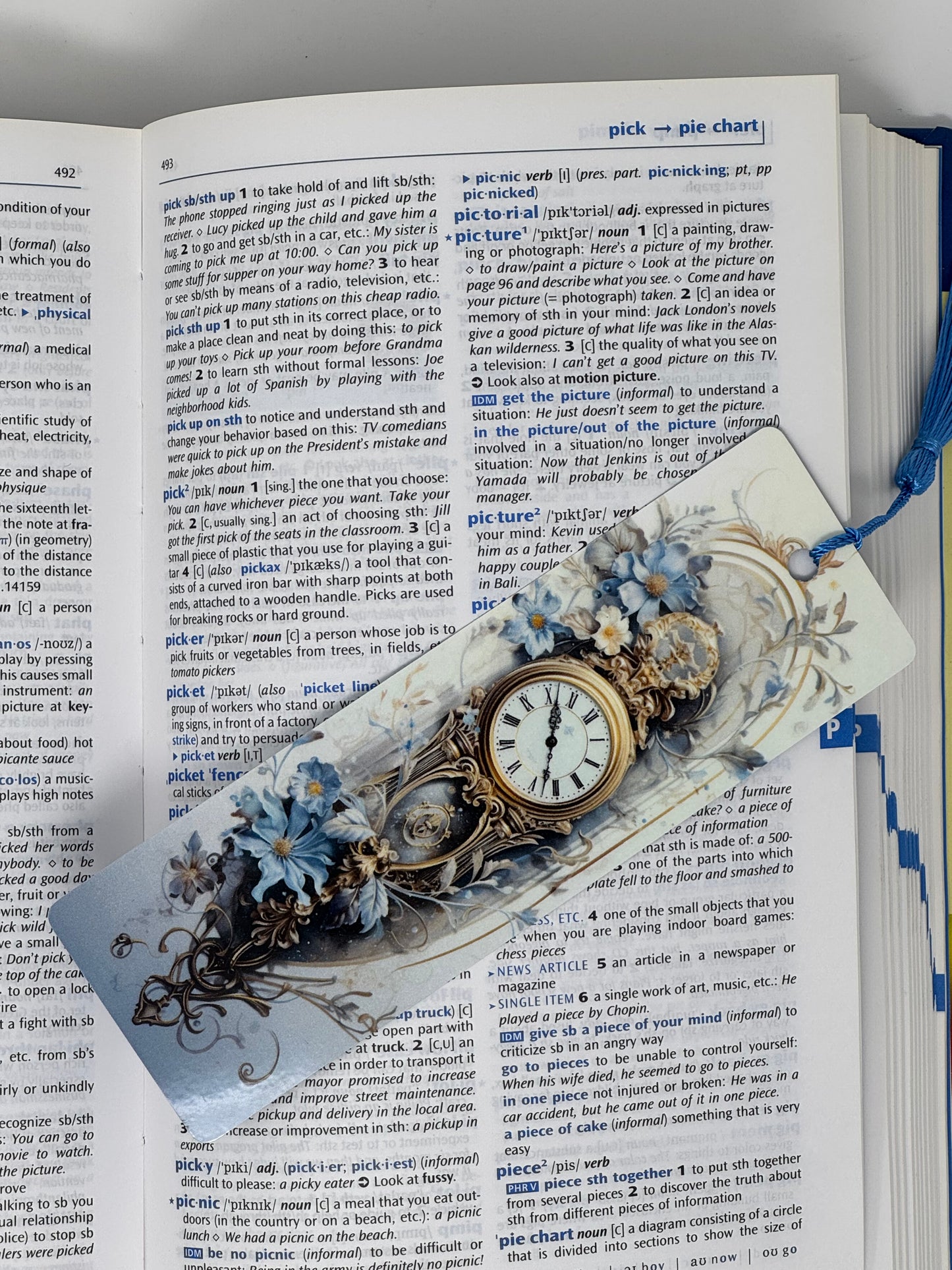 Clock Bookmark